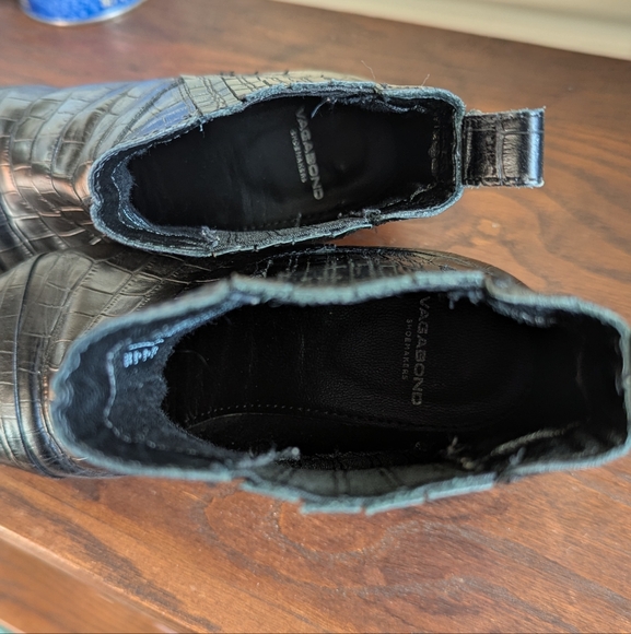Vagabond Makers Marja croc embossed boots - Picture 6 of 7